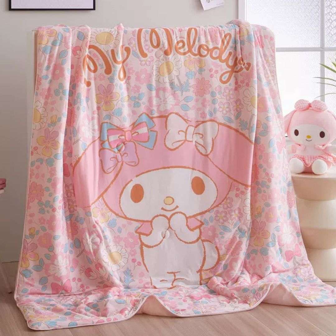 MY MELODY Sanrio |輕柔凉感冷氣被  冰涼被