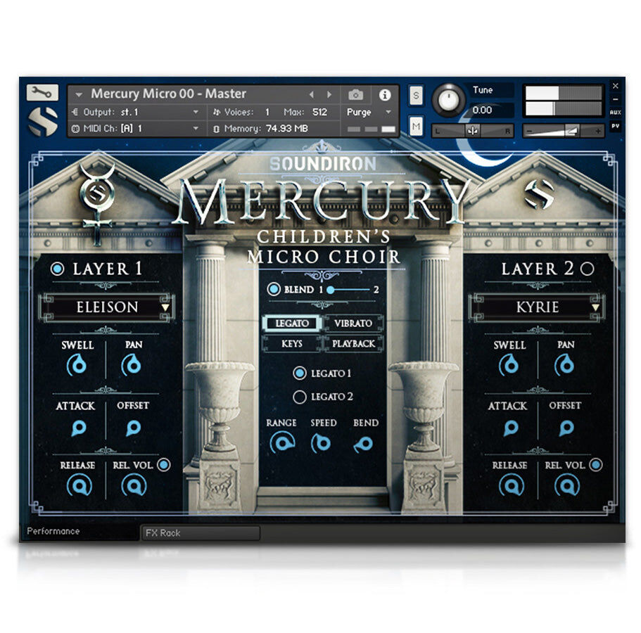 SOUNDIRON Mercury Boys Choir Micro｜童聲合唱團音源