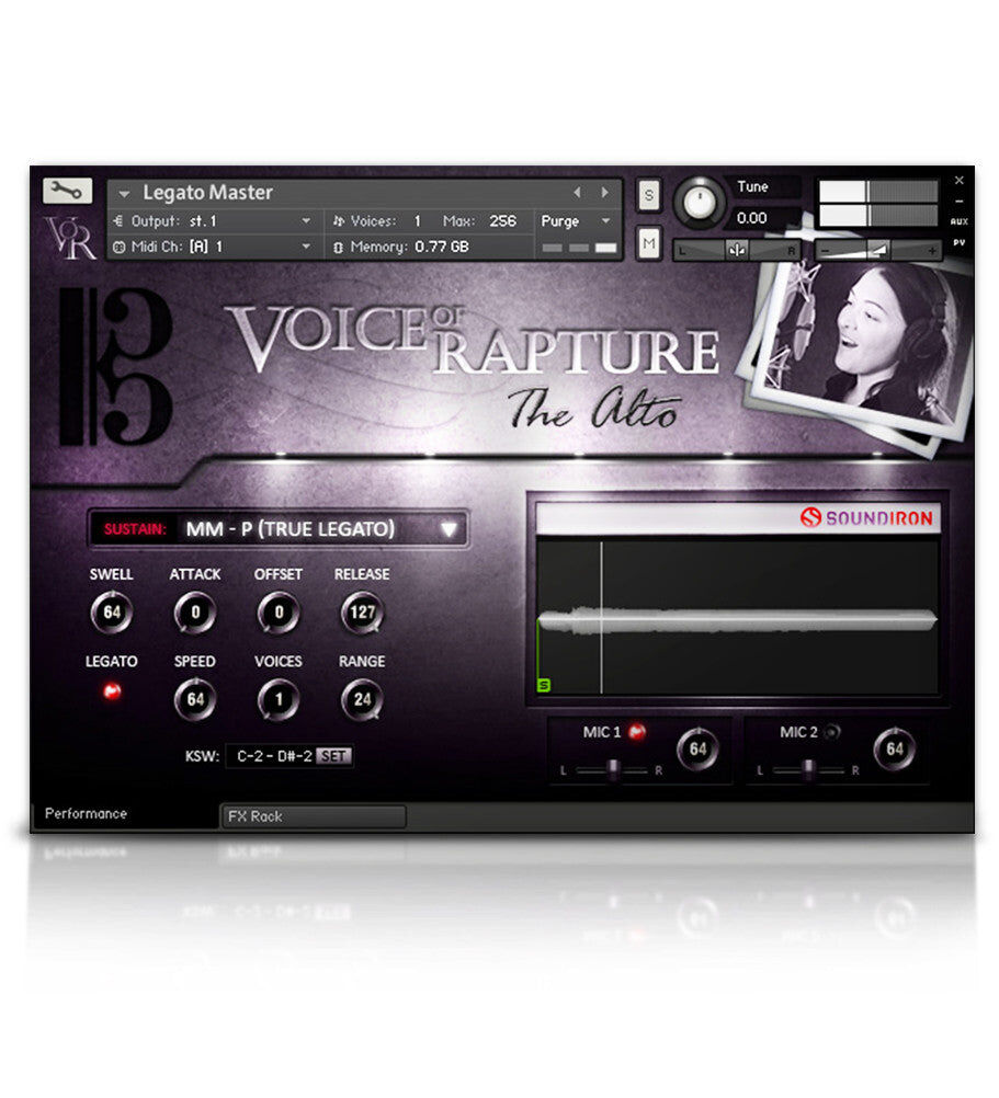 SOUNDIRON Voice of Rapture: The Alto｜歌劇女中音音源