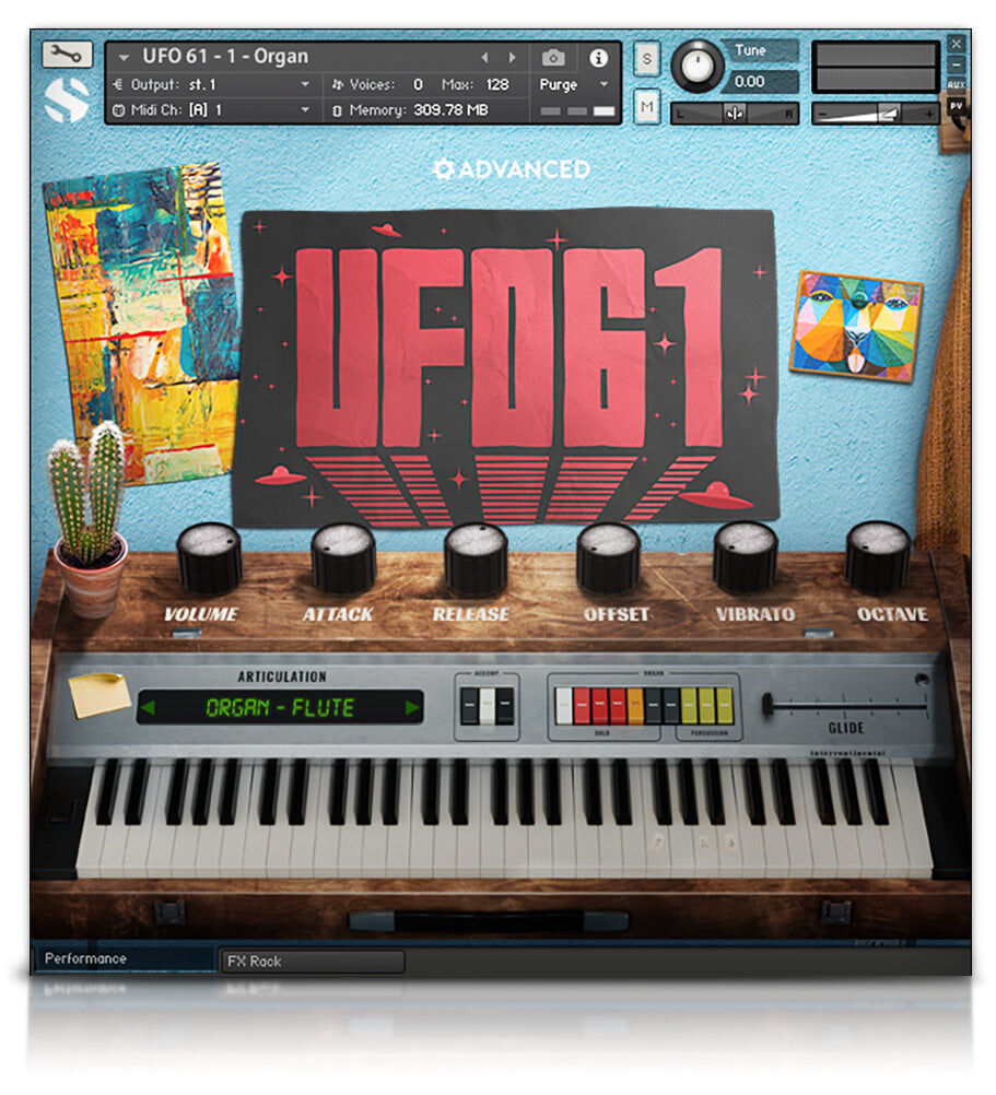 SOUNDIRON UFO 61｜虛擬合成器