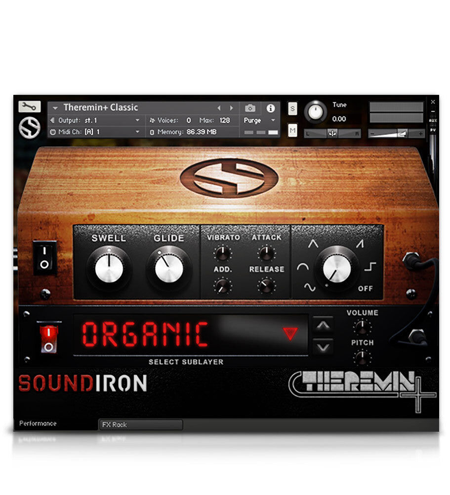 SOUNDIRON Theremin+｜虛擬樂器