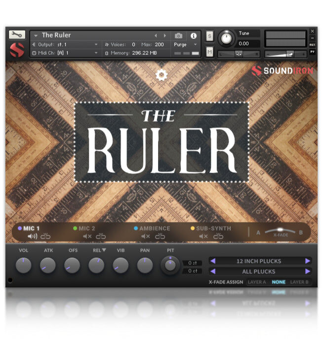 SOUNDIRON The Ruler｜取樣音源