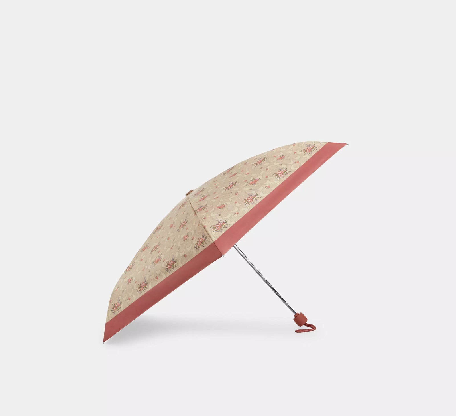 OBS471 Coach Signature UV Protection Mini Umbrella