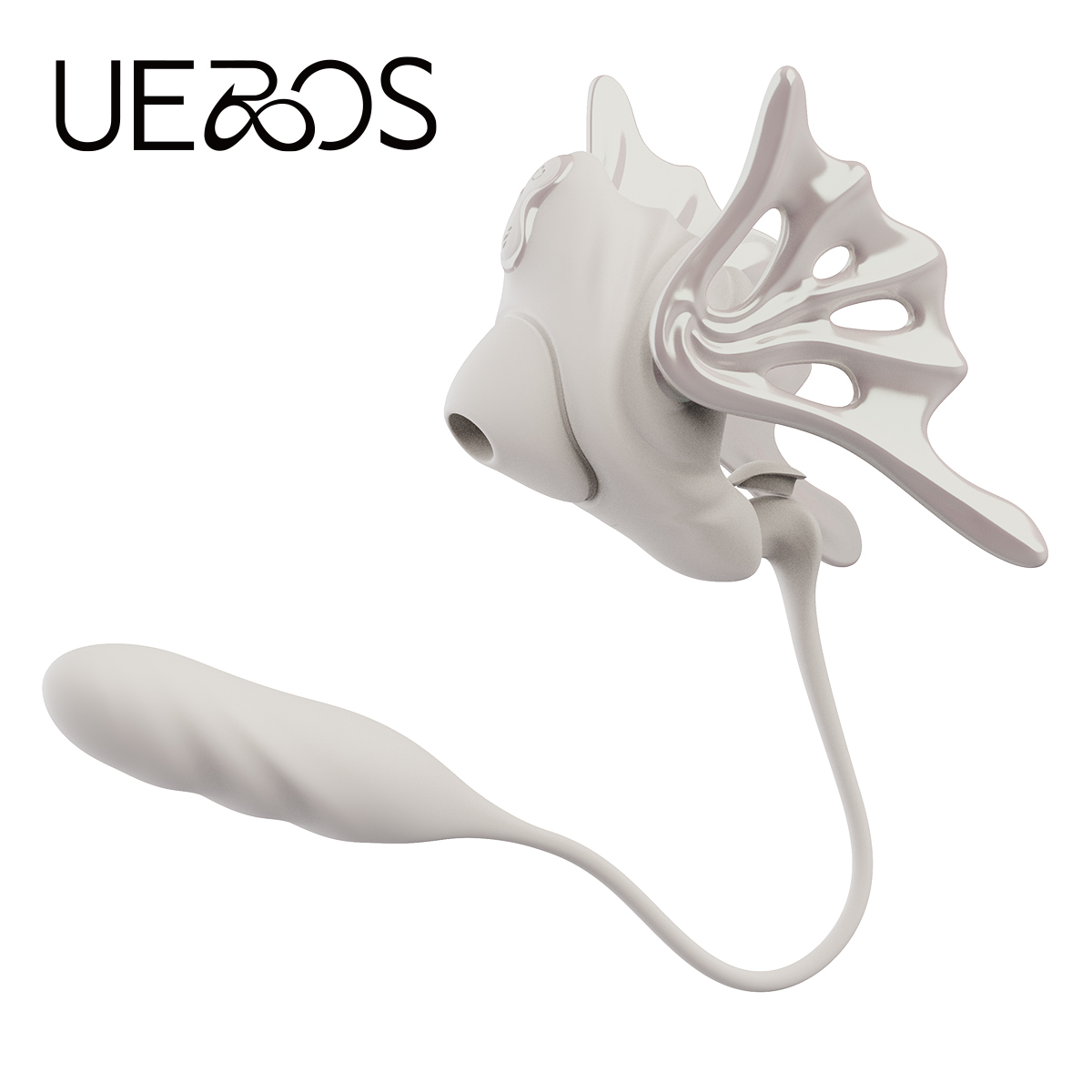 你的愛神 UEROS 小海螺吸吮入體按摩棒 貝母白