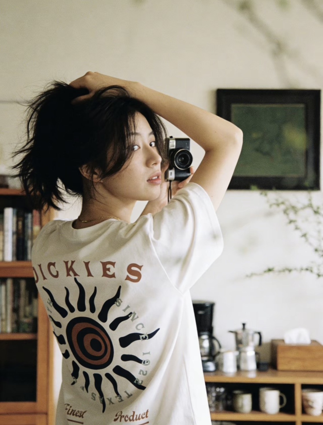 （現貨）Dickies 美式 復古 太陽印花 短T DKU262NKT100