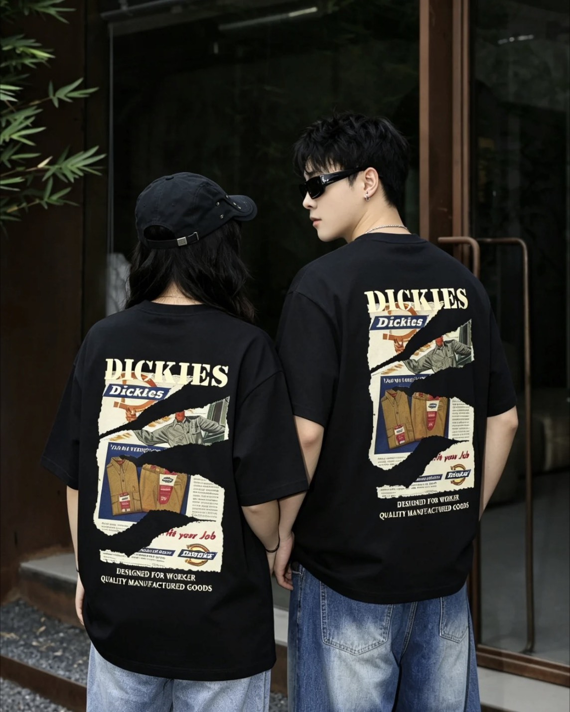 （現貨）Dickies 復古 後背舊報紙 短T DKU262NKTJ71