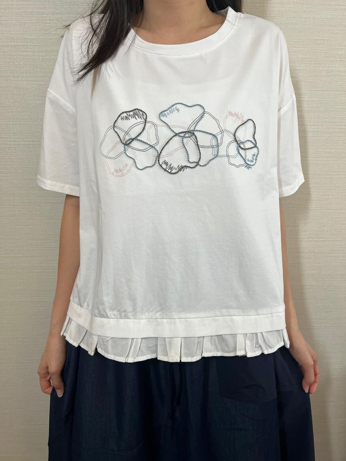SS 刺繡圖案top