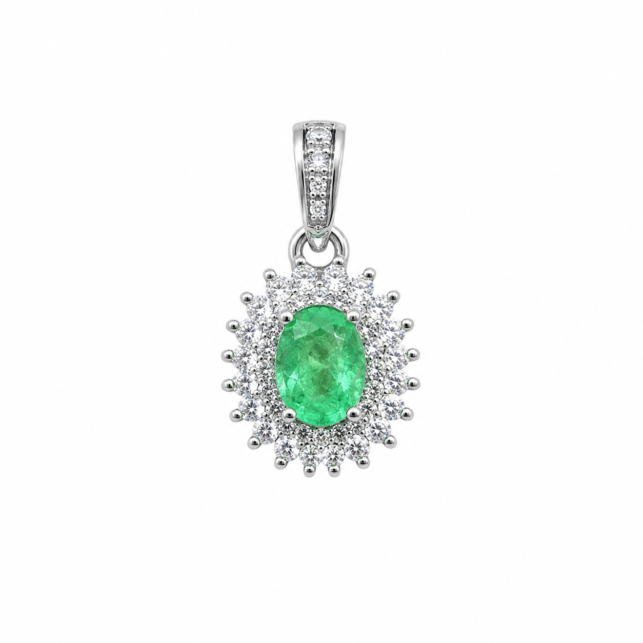 Emerald Miracle | Emerald Starburst Pendant