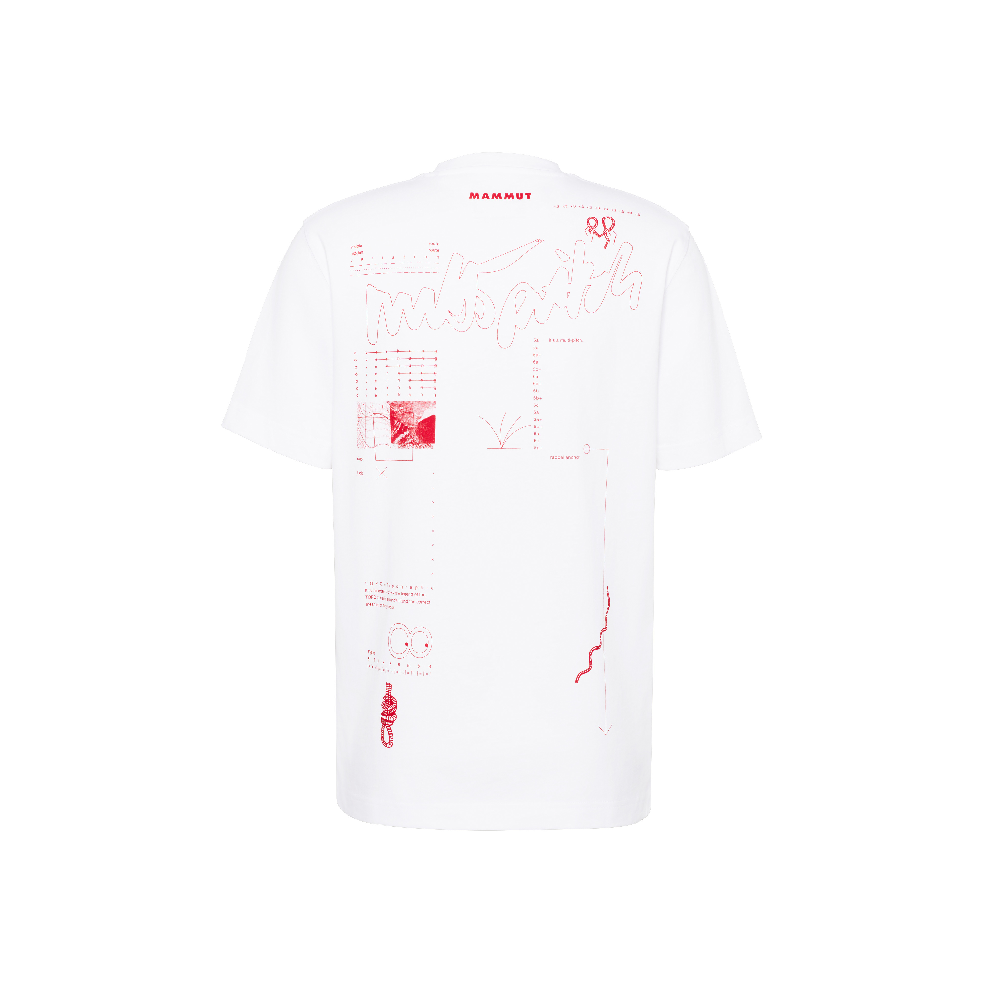 Mammut Base T-Shirt Multi-Pitch 男裝 Asia Fit (M101707550)