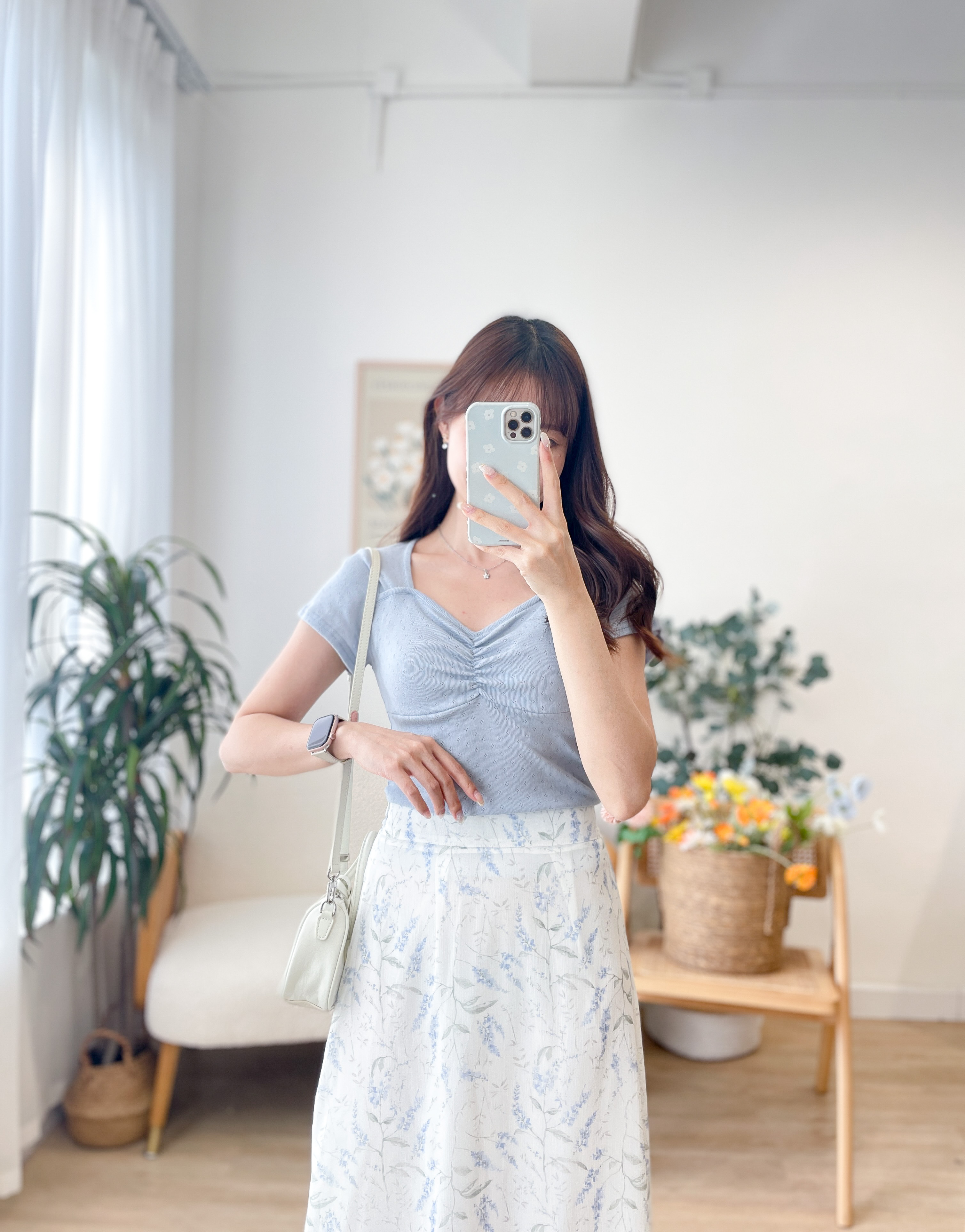 T1560 Fleur Heart Basic Top