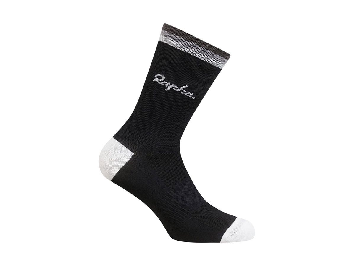 Rapha Logo 車襪 黑灰色