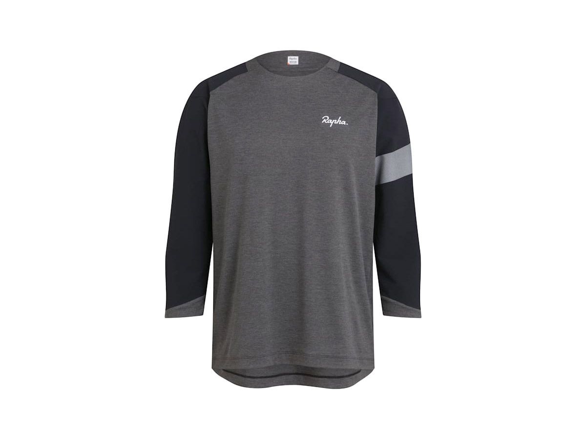 Rapha 男款 3/4袖長 MTB 車衣 深灰色