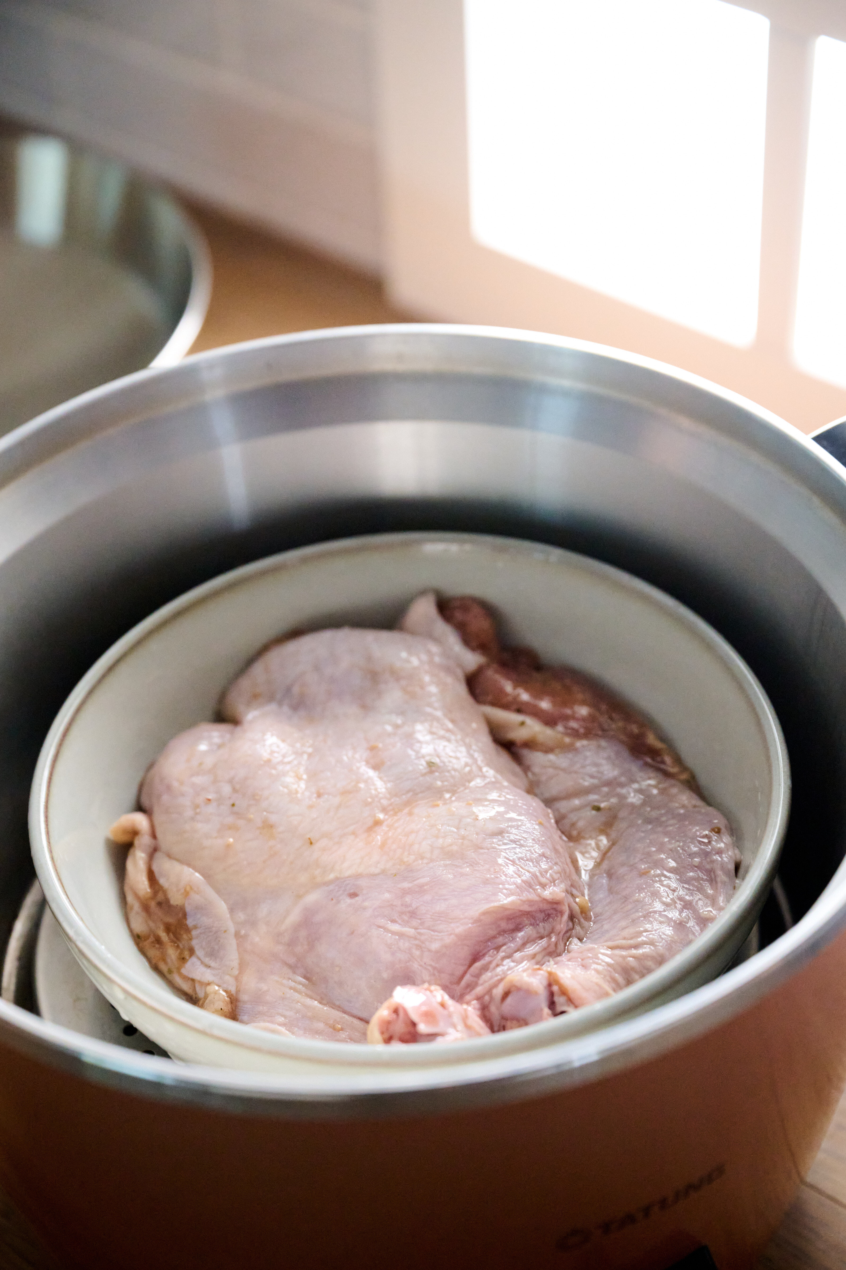 蒸雞腿