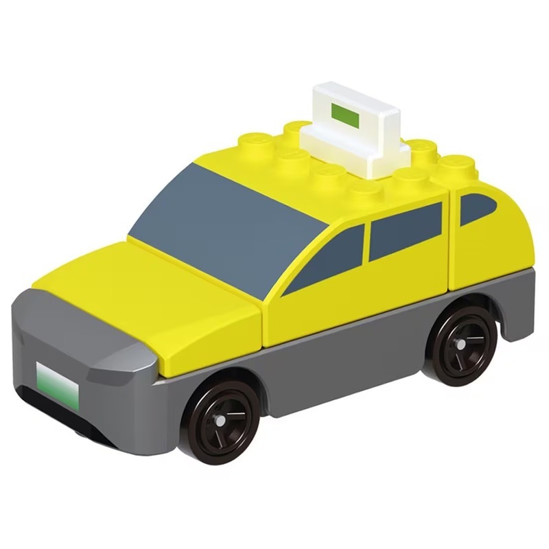 《 TAKARA TOMY 》  多美積木-大眾運輸工具組