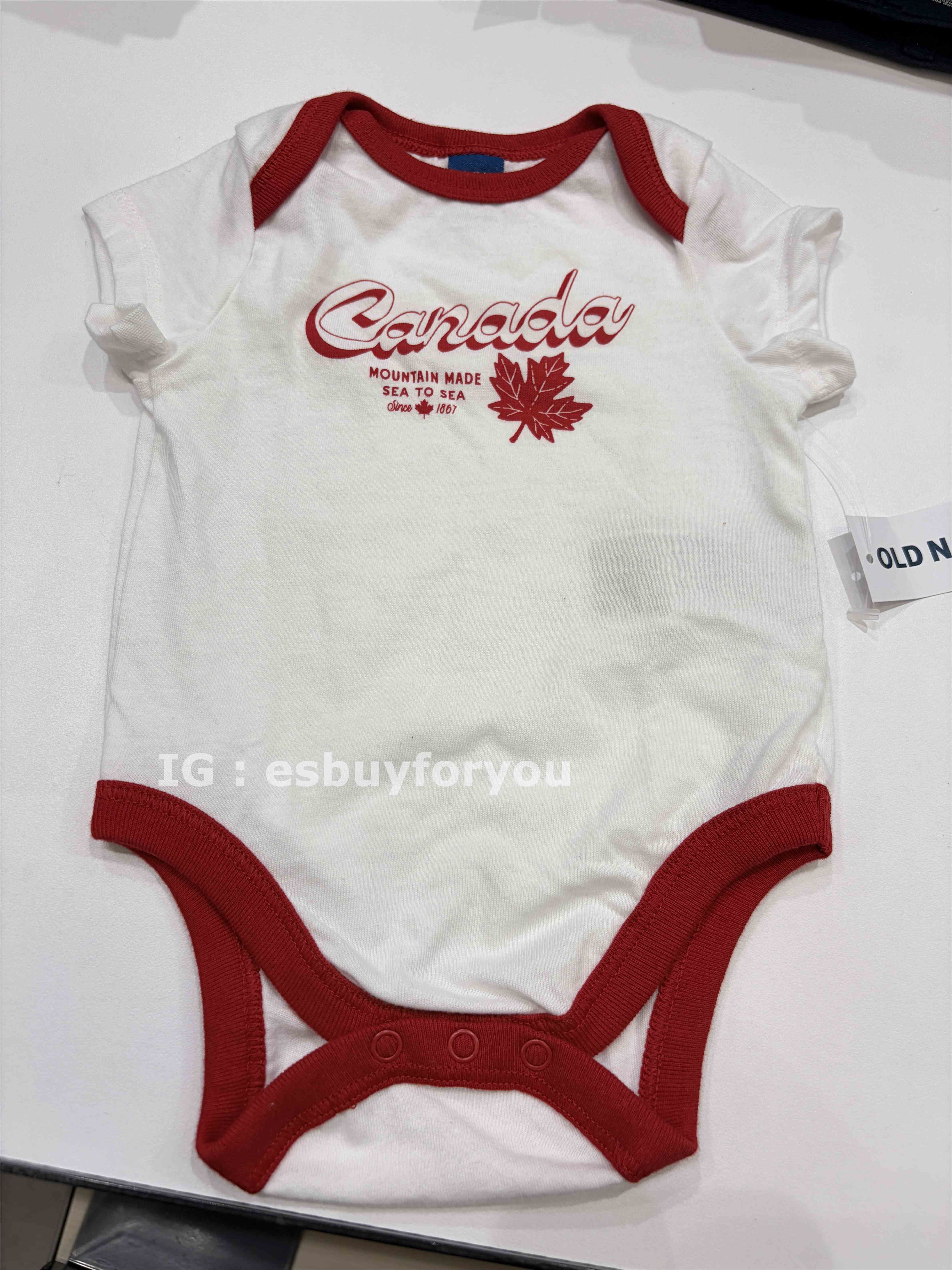 Old Navy BABY 加拿大限定款 圖案 包屁衣