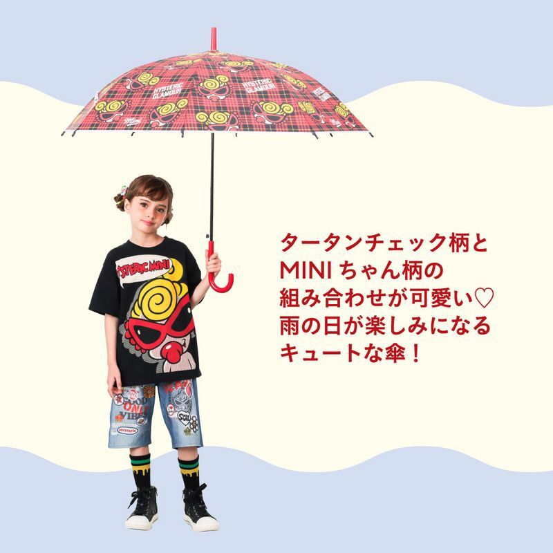 【預購】JM052101 HYSTERIC MINI 經典格紋傘