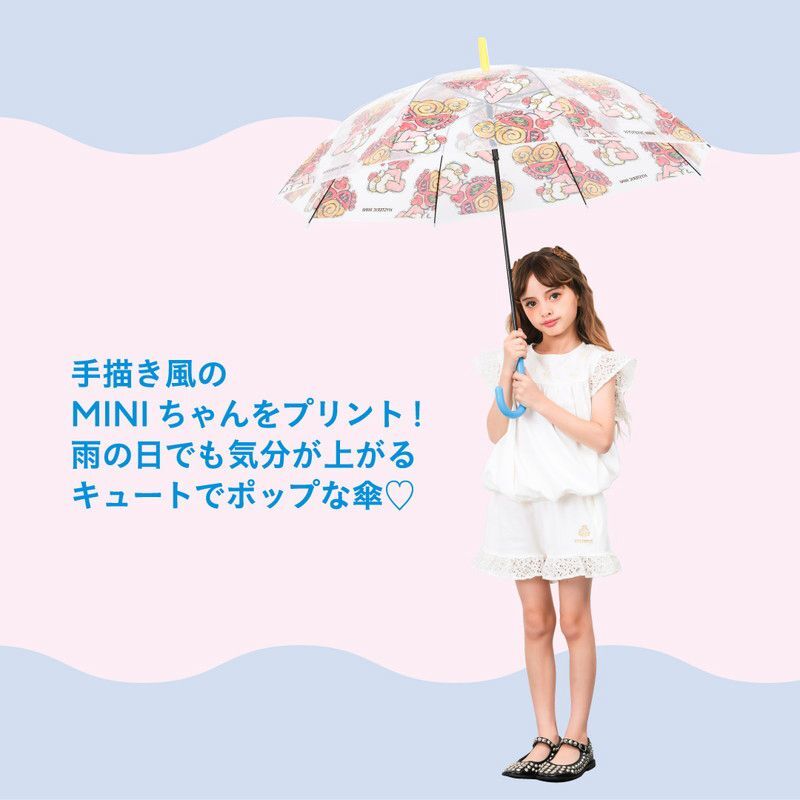 【預購】JM052102 HYSTERIC MINI 繽紛透明傘