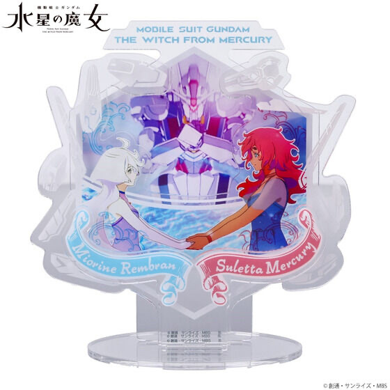 251336 Pbandai 預訂 2026/7月 機動戦士ガンダム 水星の魔女　Season2エンディングシーンアクリルスタンド2