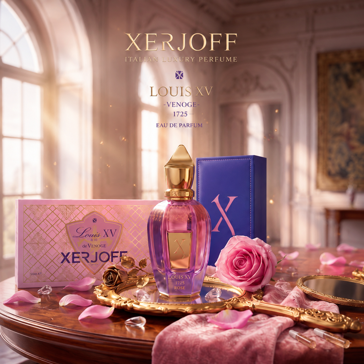 Xerjoff Louis XV 1722 Rose 路易十五粉紅香檳香精 PARFUM 50ml