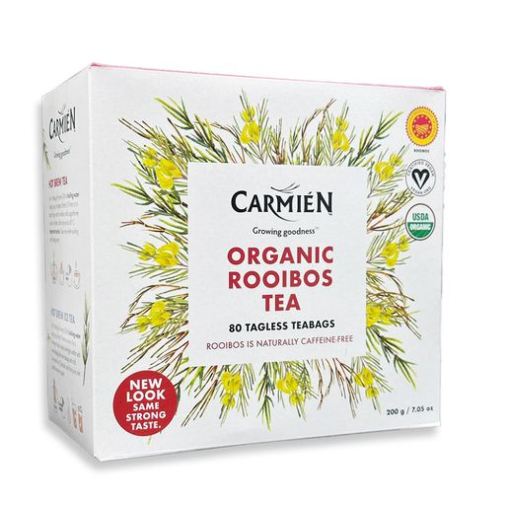 Carmien Organic Rooibos Tea Natural (80 teabags) (131102)