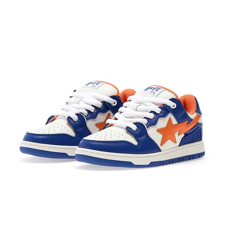 A Bathing Ape BAPE SK8 STA BOLD #1藍橘流星鞋 休閒鞋 男鞋 1L30191311-BE [台灣現貨]