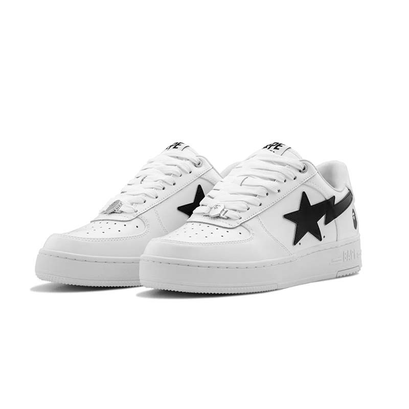 A Bathing Ape BAPE STA #2 M2 漆皮 流星鞋 白色 休閒鞋 男鞋 1M30191302-WT [台灣現貨]