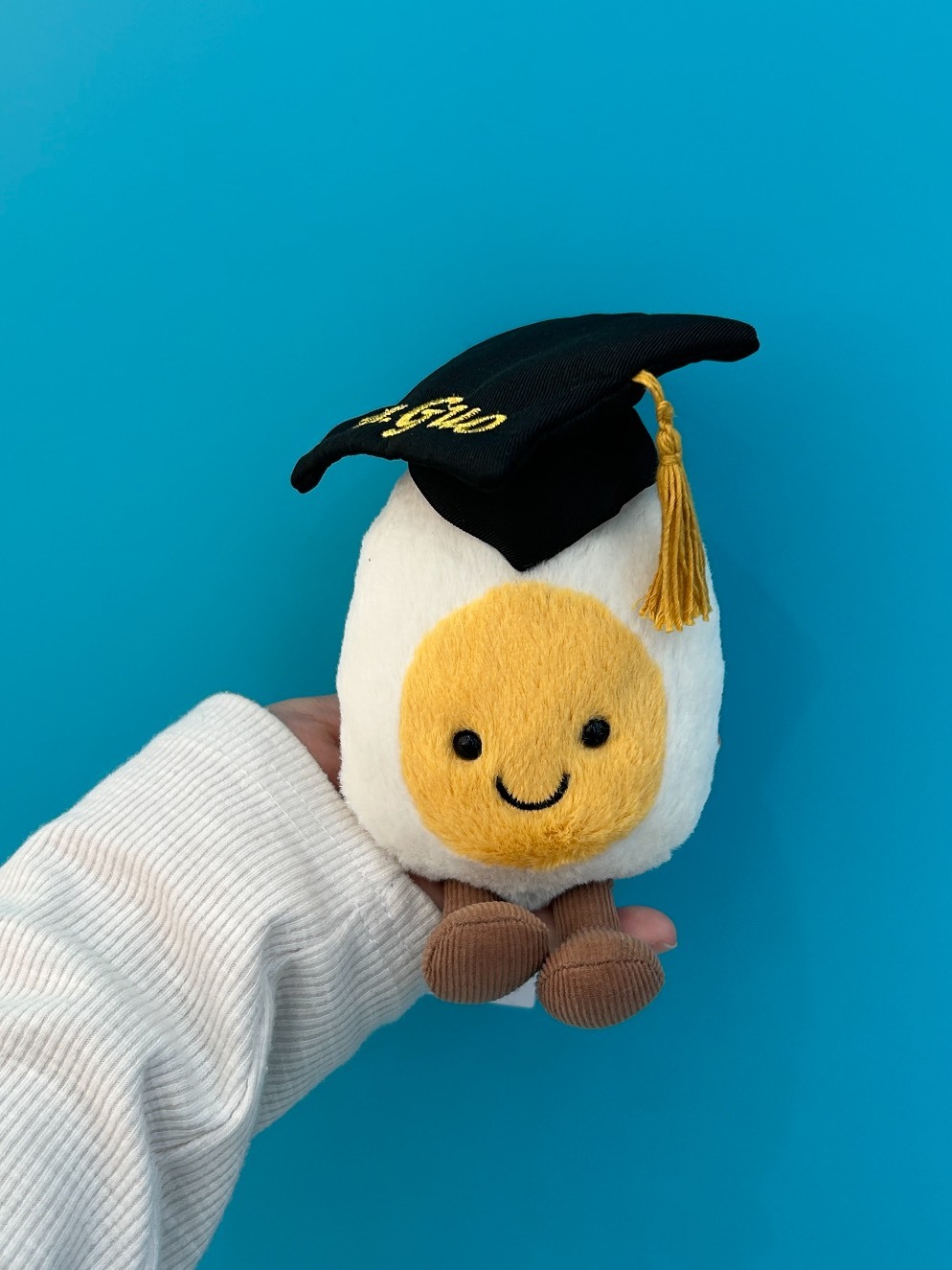 JELLYCAT 胖呼呼畢業蛋仔 毛絨公仔 娃娃 14CM