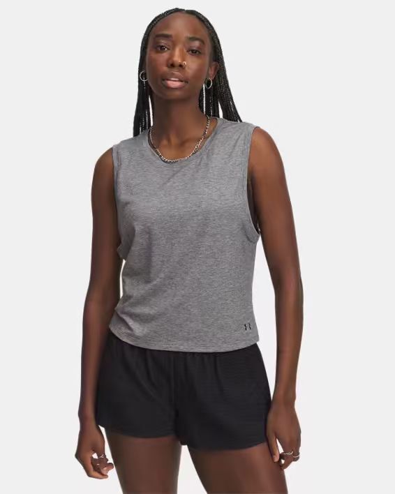 【預購】UNDER ARMOUR H052155 女裝運動背心 (灰色)