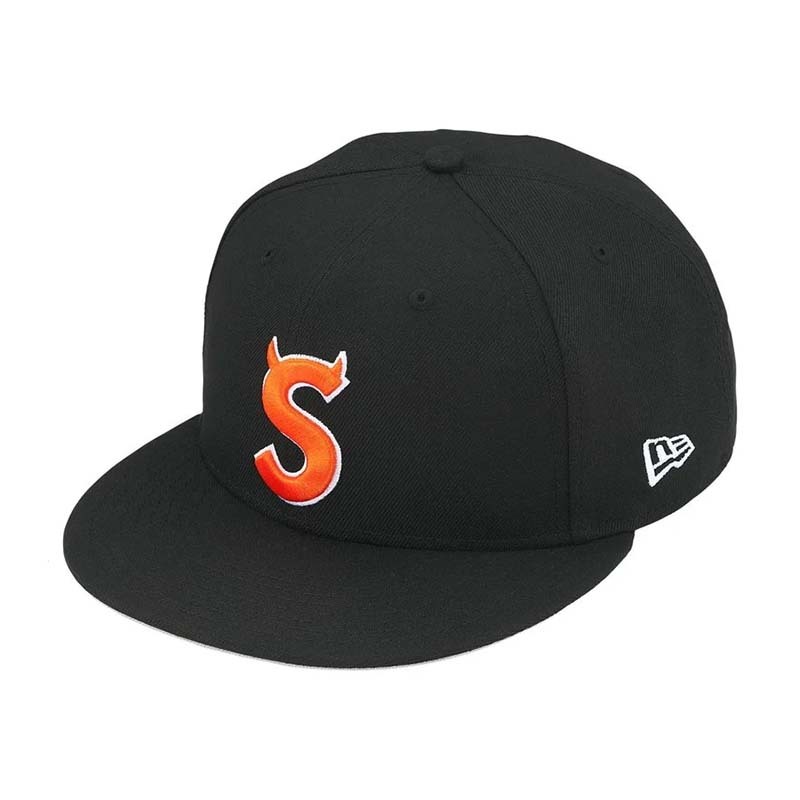 Supreme Devil S Logo New Era 棒球帽 帽子 刺繡 黑色 SS26H22-BK [台灣現貨]