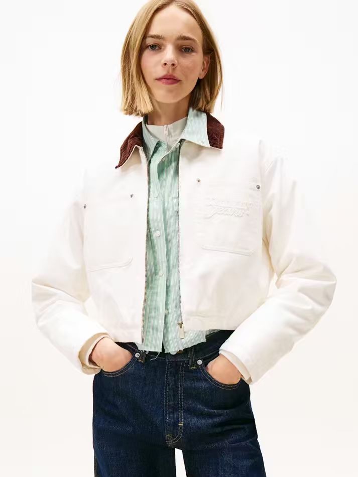 【預購】TOMMY JEANS H052110 短版教練夾克