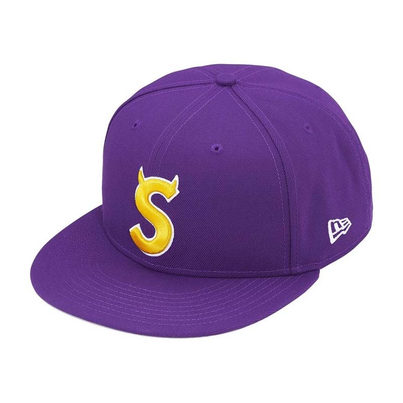 Supreme Devil S Logo New Era 棒球帽 帽子 刺繡 紫色 SS26H22-PE [台灣現貨]