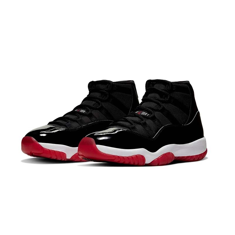 Air Jordan 11 "Bred" 2019 黑紅 漆皮 高筒 休閒鞋 男鞋 378037-061 [台灣現貨]