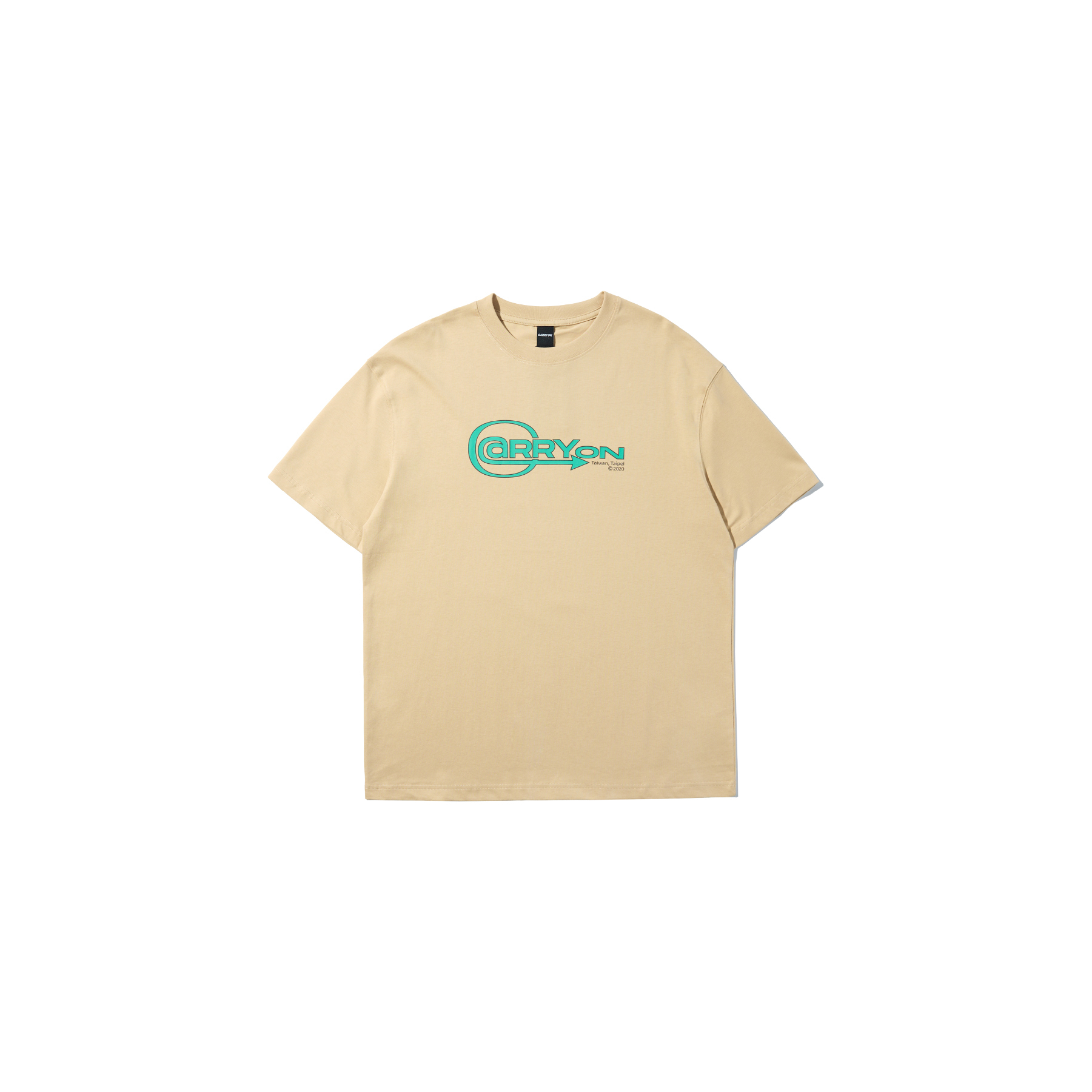 CARRYON 26SS Pre-Release Arrow Logo Tee 經典 箭頭 短T 卡其