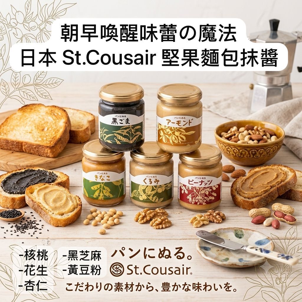 【預購】JM052108 St.Cousair 堅果麵包抹醬
