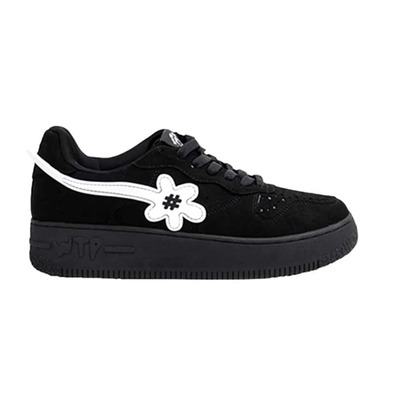 WATER THE PLANT "SHADOW" GOAT Kicks 花花 休閒鞋 黑色 男女款 WTP-39 [台灣現貨]