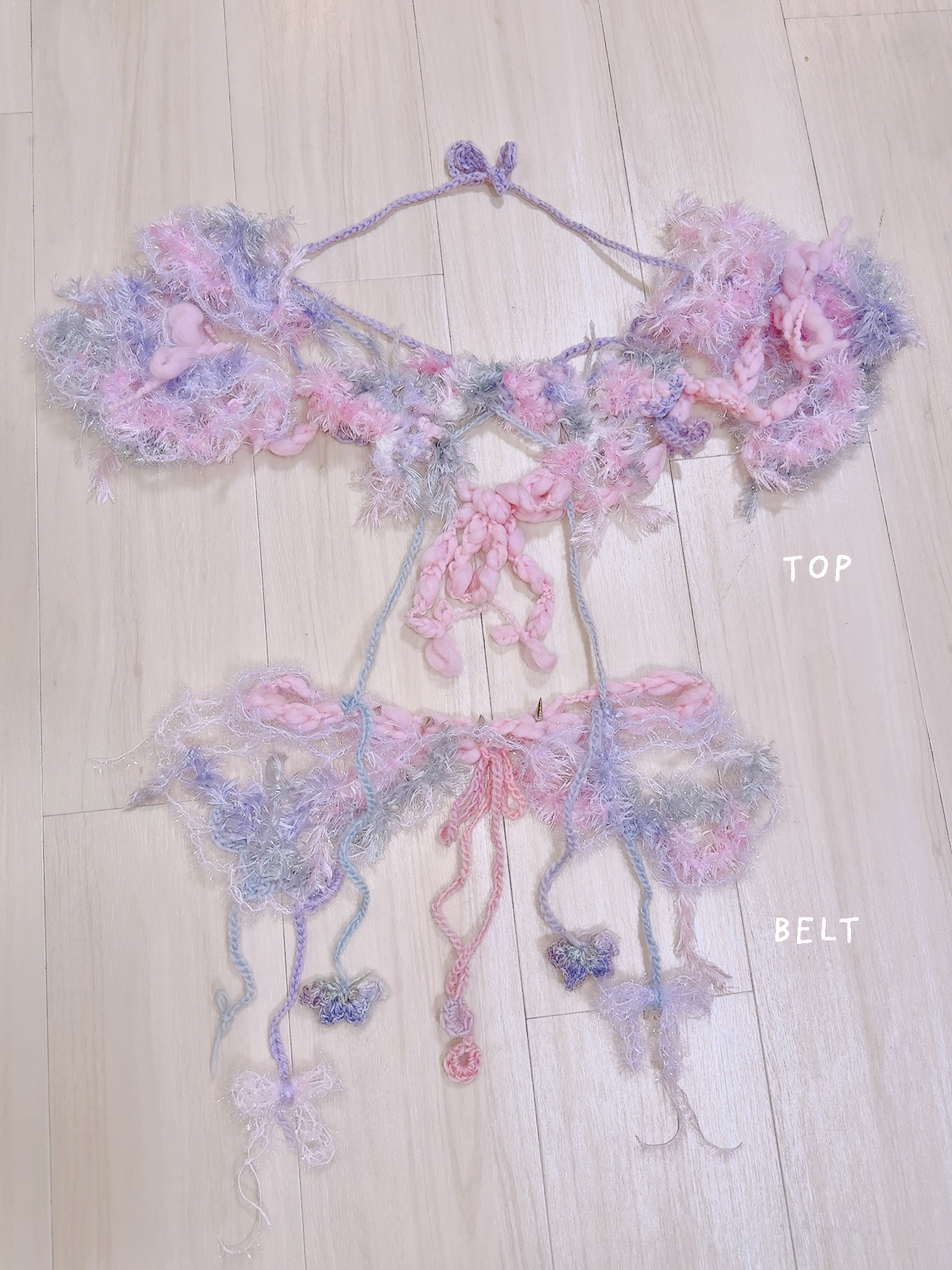 ETSUNA'S HANDMADE Summer Knit Bikini Belt Accessories (ONLY 1) ESN008