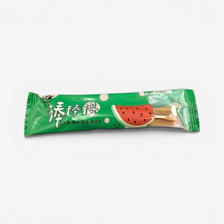 【棒棒得】西瓜+奇亞籽｜益生菌潔牙骨-單支入