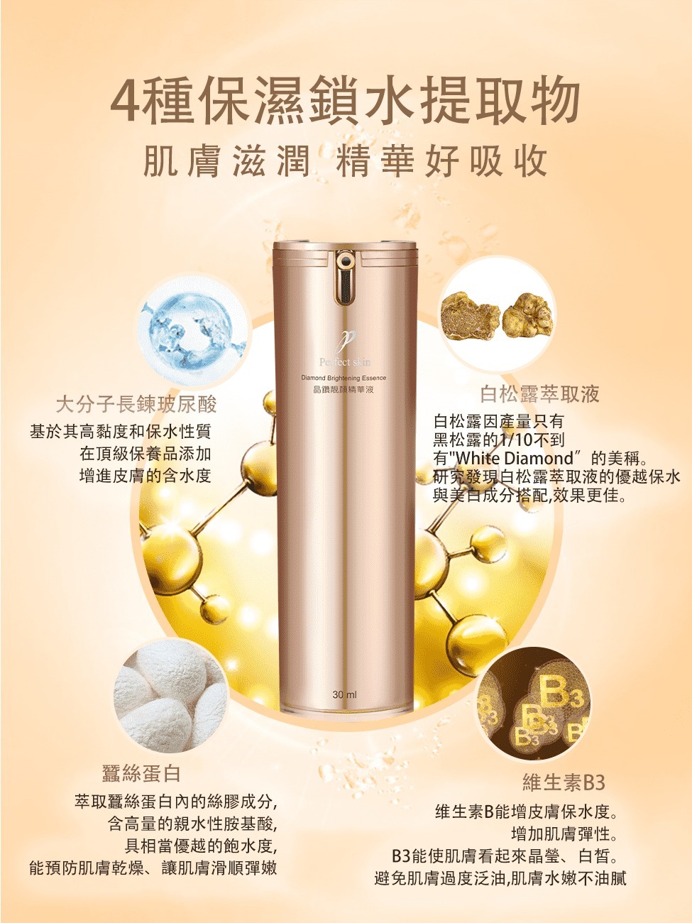 (7547) 鉑菲晶鑽靚顏精華液 30ML