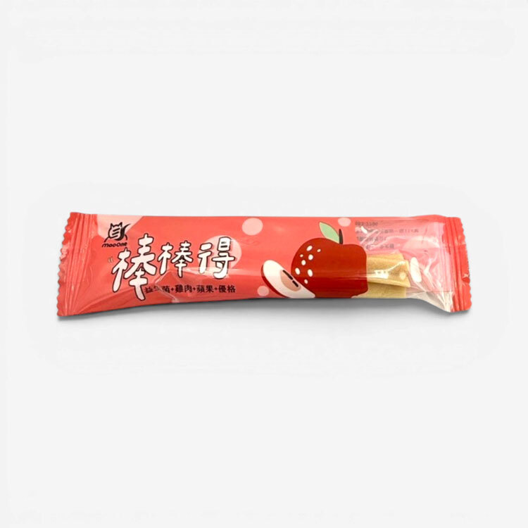 【棒棒得】蘋果+優格｜益生菌潔牙骨-單支入