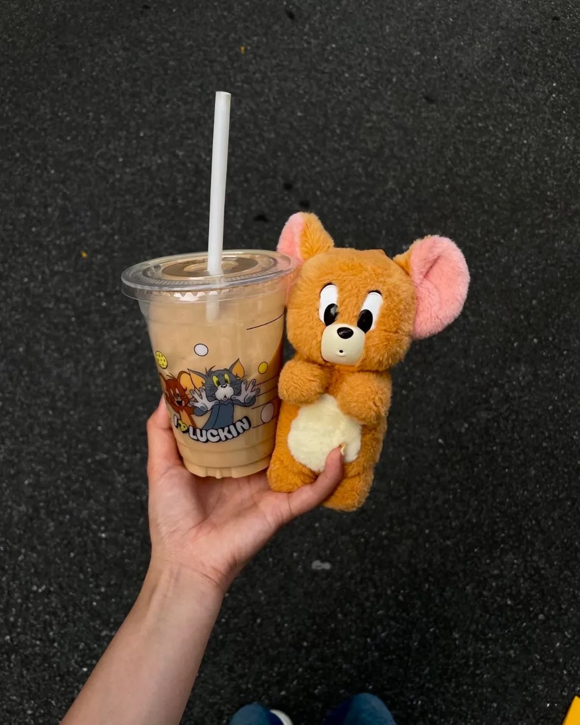 TOM＆JERRY 湯姆貓 傑利鼠 泰菲寶寶 毛絨 吊飾 五款