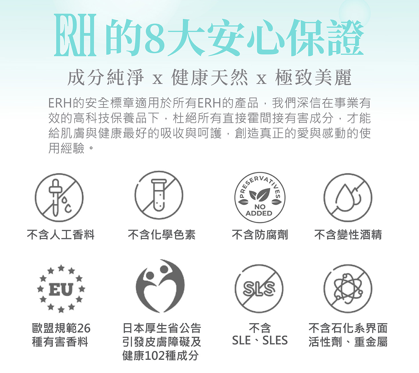 ERH  沁涼熬夜霜 安全成分