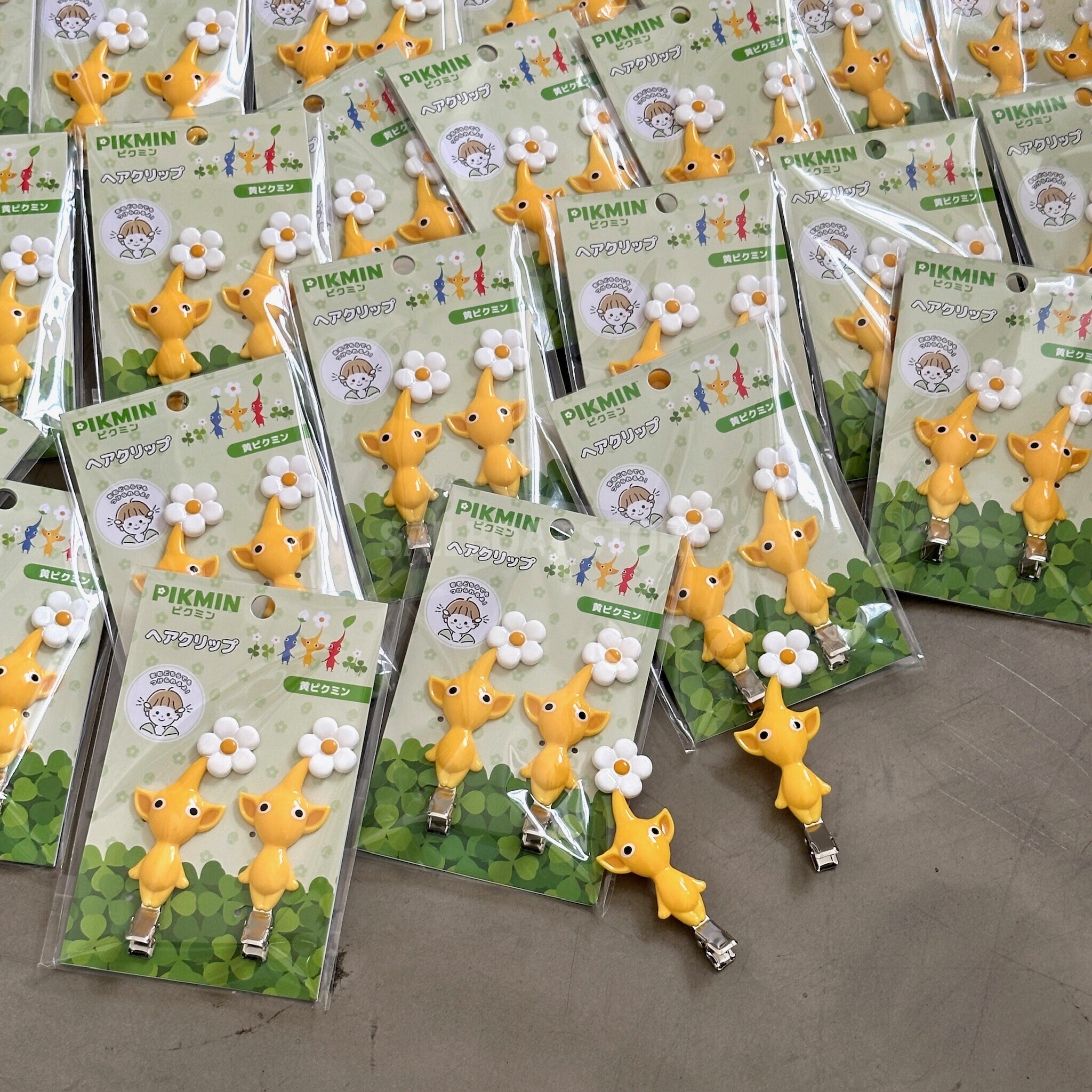 #預購 🇯🇵日本 皮克敏 PIKMIN 髮夾 兩入組