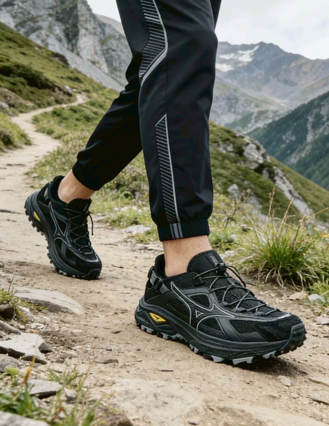 （連線代購商品）男女鞋 MIZUNO RACER TRAIL SE V2  溯溪鞋 復古輕量 黑武士 休閒鞋【D1GH261201】美津濃