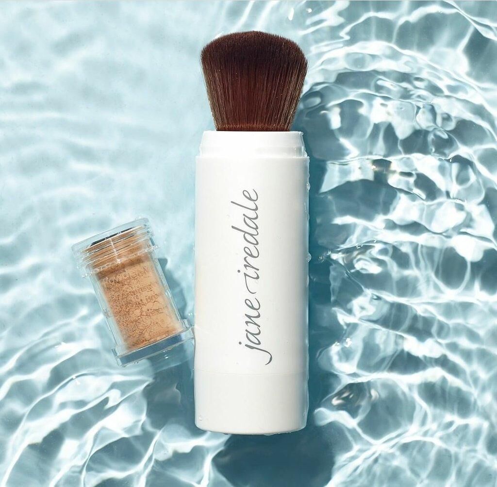 Jane Iredale Powder-Me SPF30 b【正品】 Dry Sunscreen 礦物防曬補充粉掃 透明色 Translucent