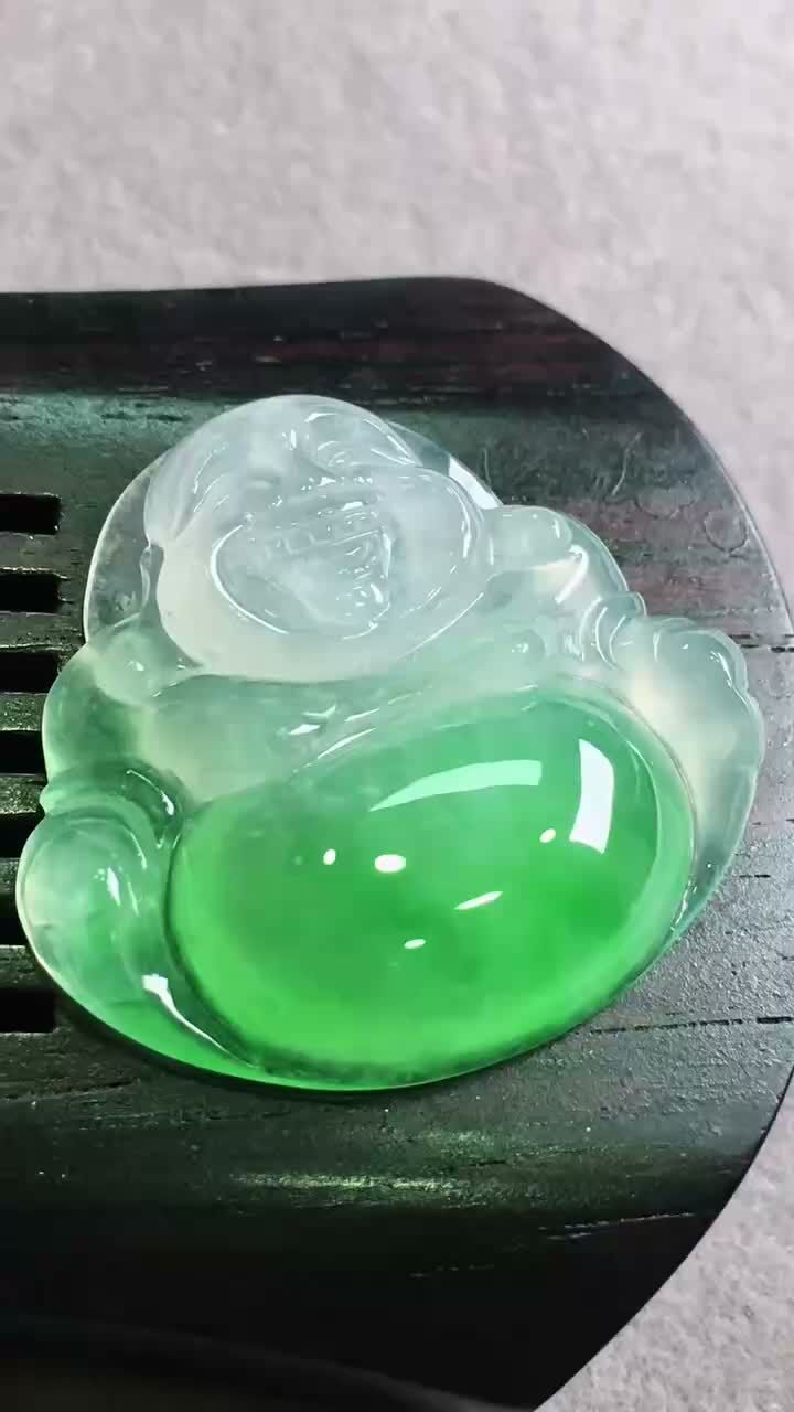 翡翠佛公,天然翡翠A玉, 緬甸玉, Jade, Jadeite