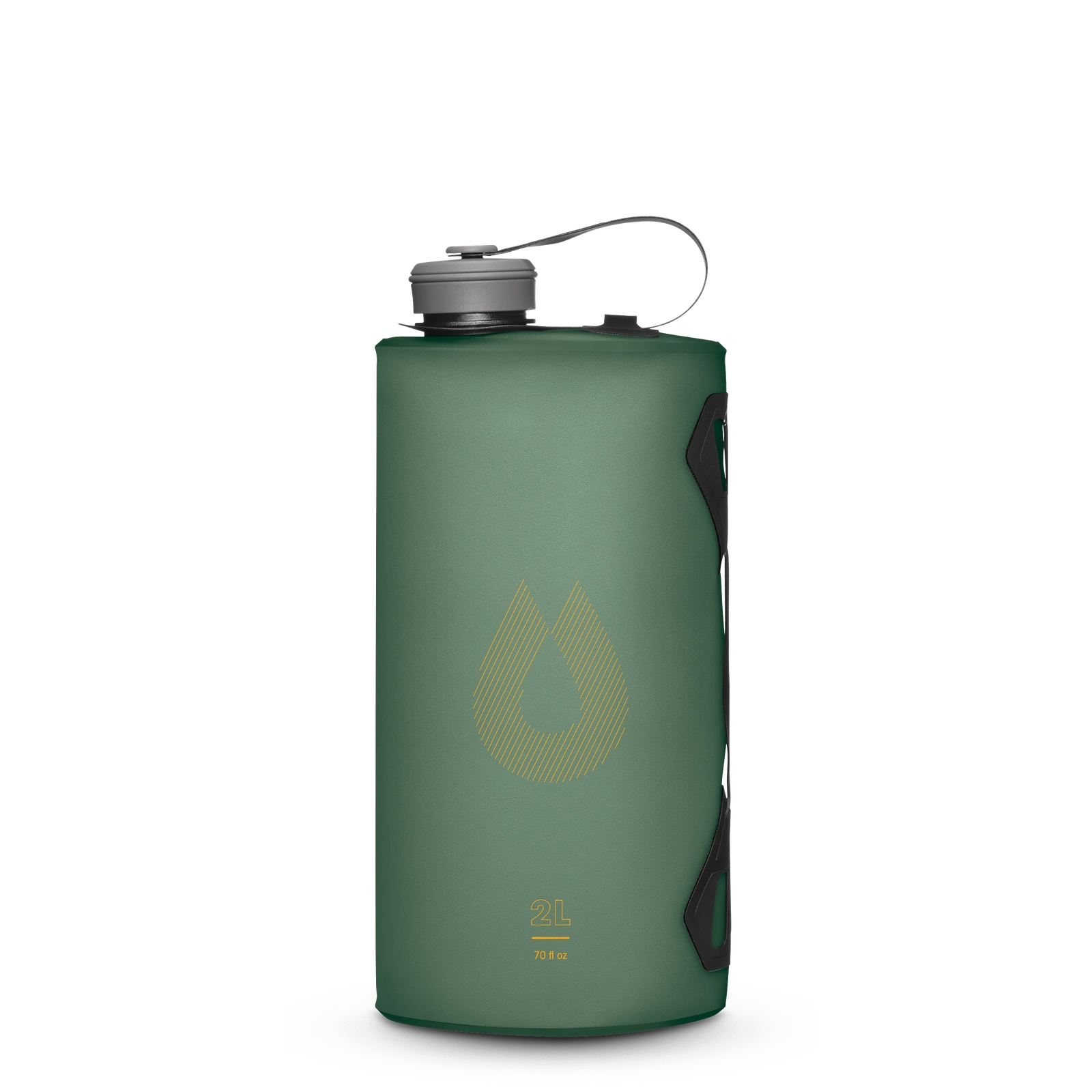 HydraPak SEEKER 大容量軟式蓄水袋 2L-6L (深綠)