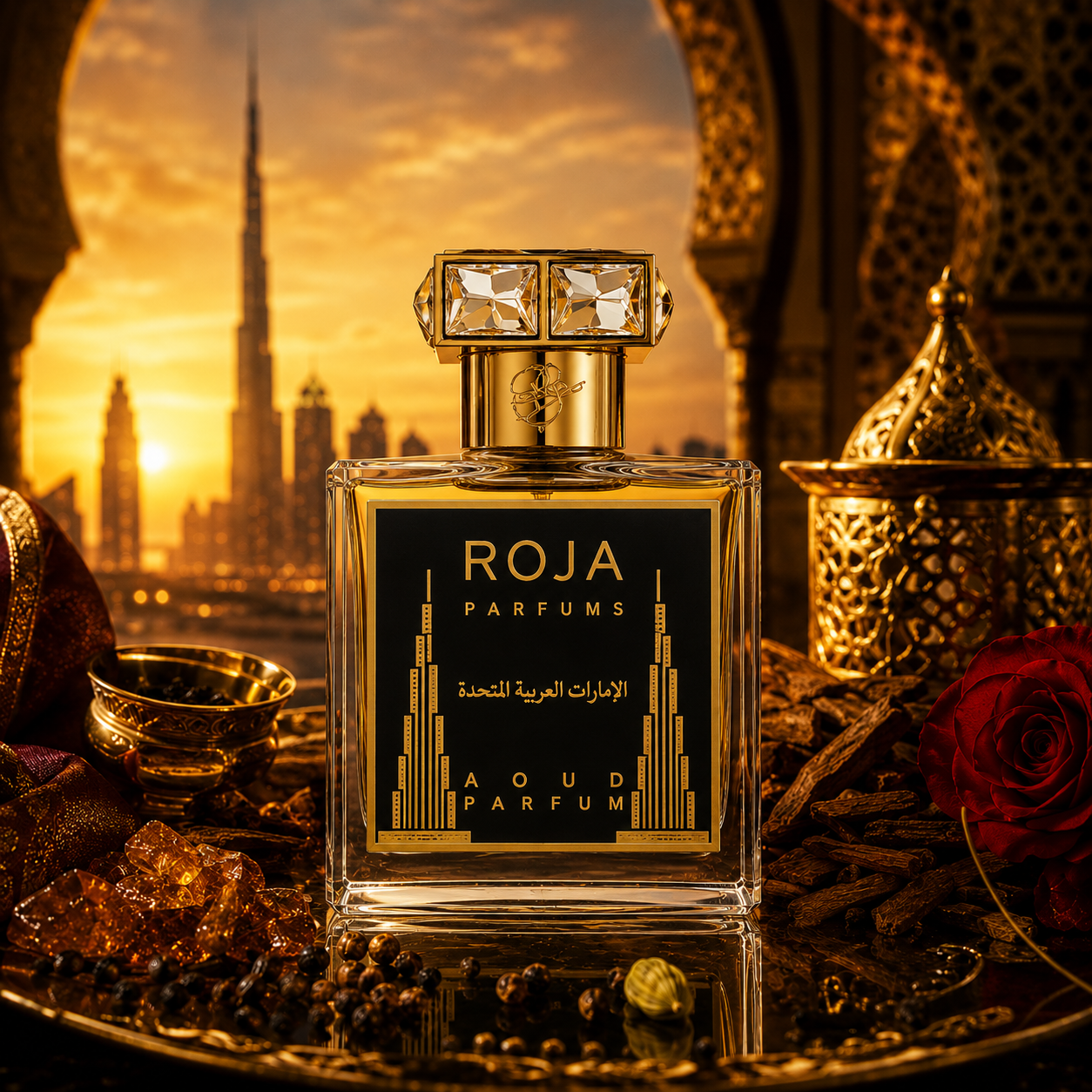 Roja United Arab Emirates 阿拉伯香精 PARFUM 50ml (限定香)  裸瓶