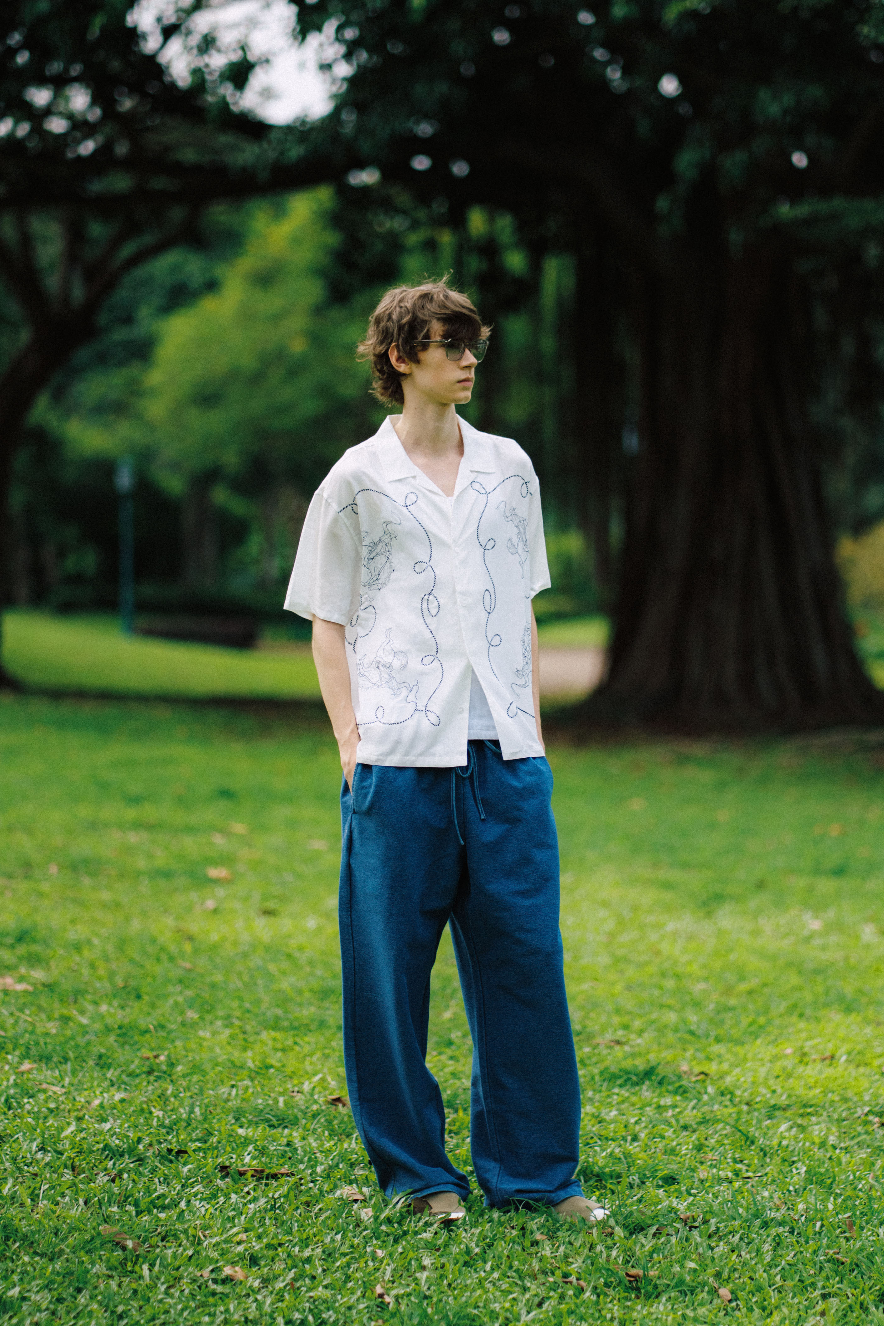 A MINIMAL CLUB SHIRT WHITE AM64SH01WT