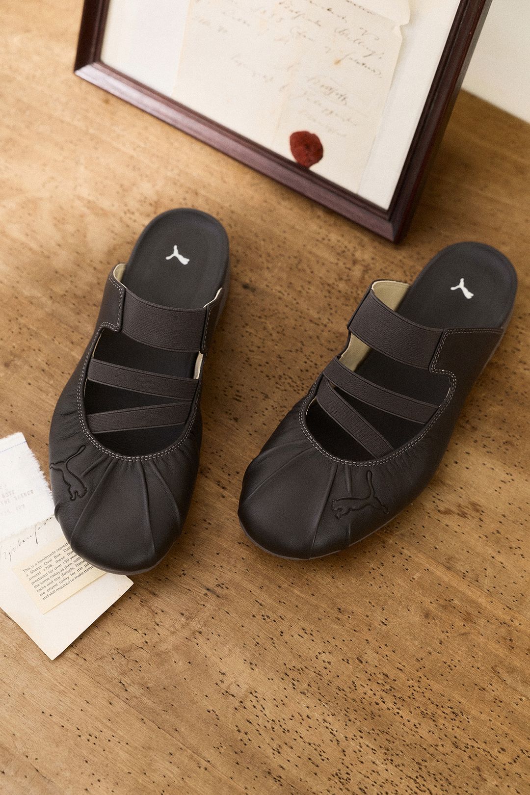 PUMA SPEEDCAT MULE 抓皺設計 皺摺 包頭鞋 穆勒鞋 拖鞋 懶人鞋 黑咖 黑棕 深咖 女鞋 409618-04 / 預購