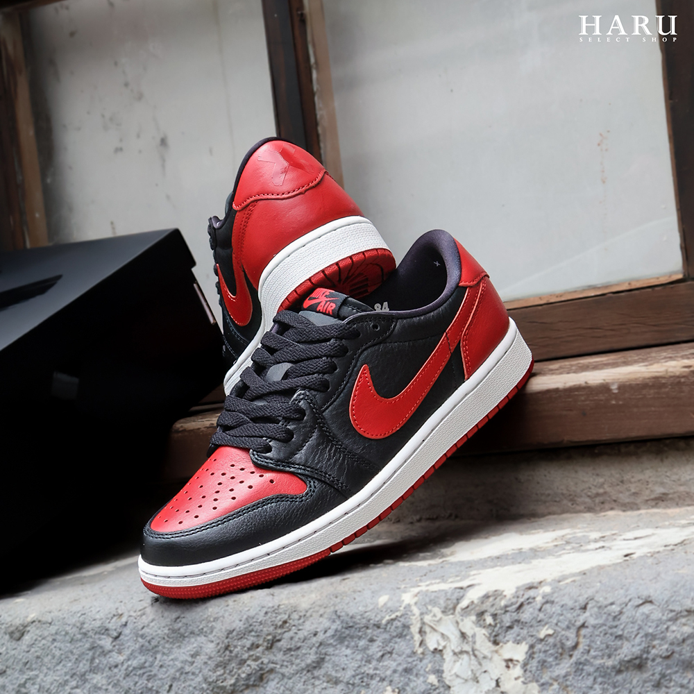 Air Jordan 1 Retro Low OG "Banned" 禁穿 黑紅 X 復古 經典 男鞋 IW6276-001